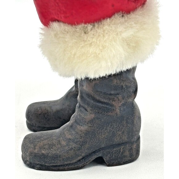 Clothtique Whos Your Santa Figurine Possible Dreams w/ Sack Original Tags 2005 - Picture 14 of 16